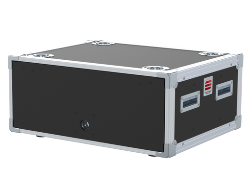 SANTOSOM 19" Rack Easy Door, 4U 390-BRR