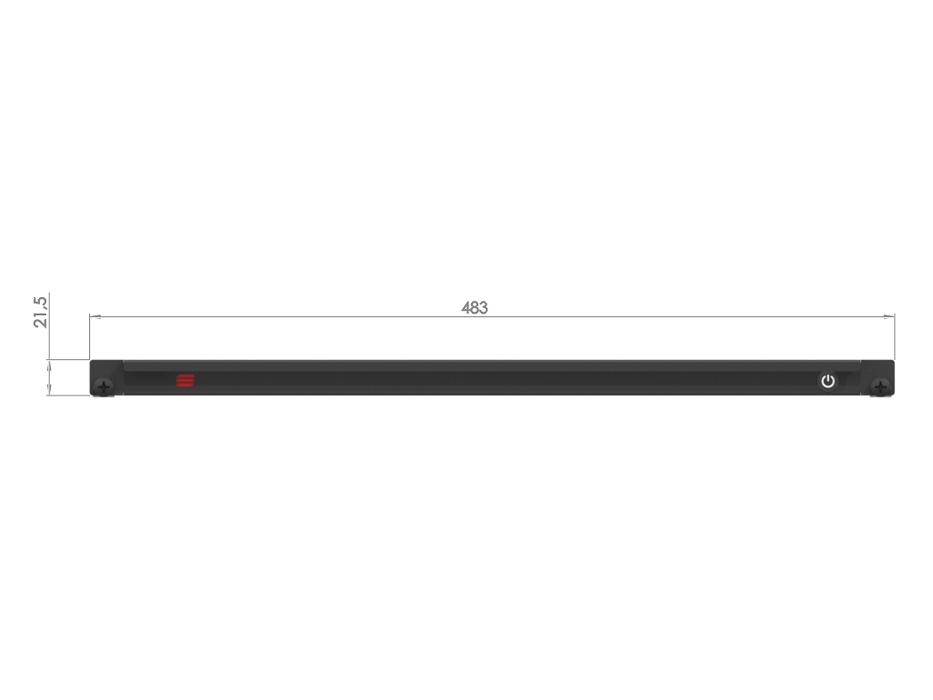 SANTOSOM Racklight® ½U Model (UK)