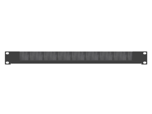 SANTOSOM HARDWARE Rack Panel 1U, 1x Brush Strip