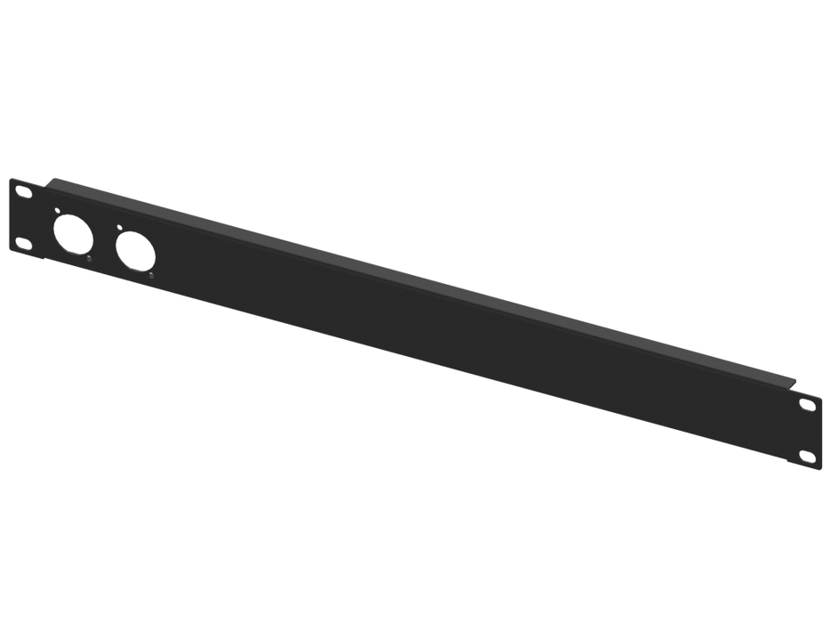 Santosom HARDWARE Rack Panel 1U, 2x D-Size