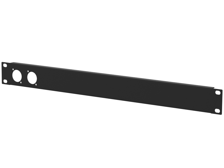 Santosom HARDWARE Rack Panel 1U, 2x D-Size