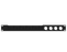 SANTOSOM HARDWARE Painel de Rack 1U com janela para escova, 4x D-Size