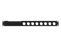 SANTOSOM HARDWARE Painel de Rack 1U com janela para escova, 8x D-Size
