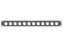 Santosom HARDWARE Rack Panel 1U, 12x D-Size (1-12)