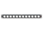 Santosom HARDWARE Rack Panel 1U, 12x D-Size (13-24)