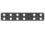 SANTOSOM HARDWARE Rack Panel 2U, printed, 12x D-Size (8+4)