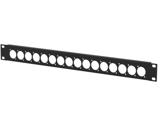 Santosom HARDWARE Rack Panel 1U, 16 D-Series