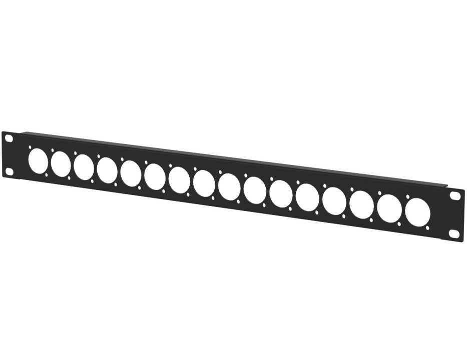 Santosom HARDWARE Rack Panel 1U, 16 D-Series