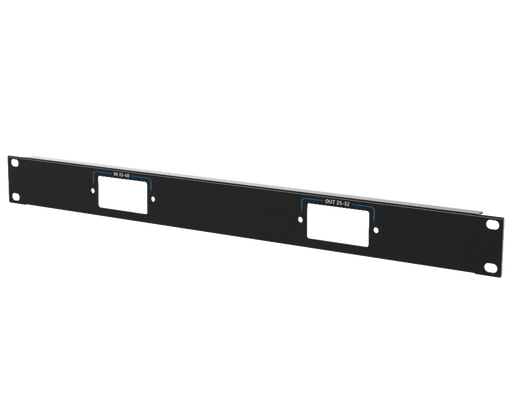 Adam Hall Hardware Painel de Rack 1U, com impressão (IN 33-48, OUT 25-32)