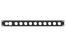 Santosom HARDWARE Rack Panel 1U, 1x True1 in-out, 10x D-Series