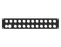 Santosom HARDWARE Rack Panel 2U, 1x True1 in-out, 22x D-Series