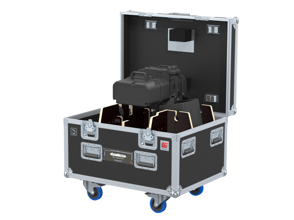 Santosom Rigging Flight case PRO, 1x ChainMaster D8+ Ultra 2T