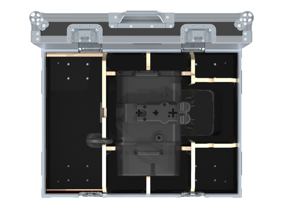 Santosom Rigging Flight case PRO, 1x ChainMaster D8+ Ultra 2T