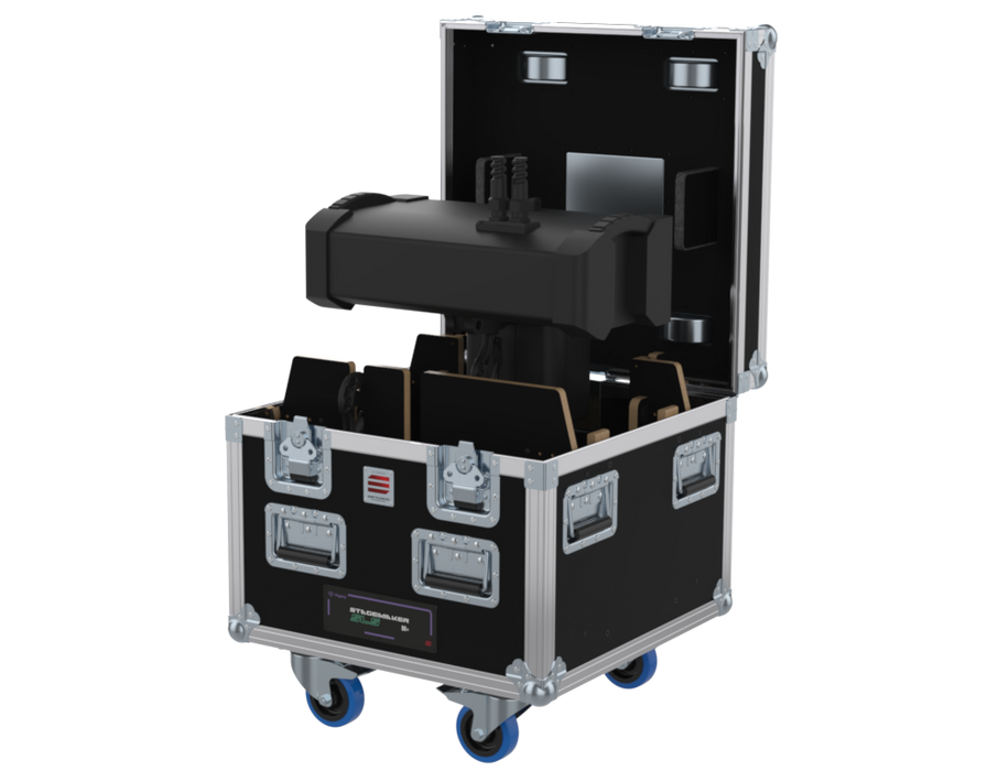Santosom Rigging Flight Case PRO, Verlinde Stagemaker D8+ SL5