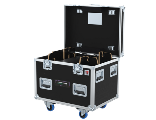 SANTOSOM Rigging Flight Case PRO, Verlinde Stagemaker D8+ SR10
