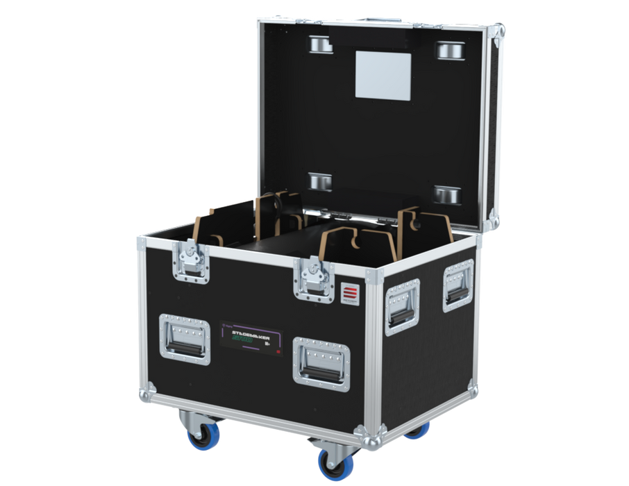 SANTOSOM Rigging Flight Case PRO, Verlinde Stagemaker D8+ SR10