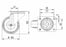Tente Hardware Colson, Swivel Castor Ø100mm 200kg
