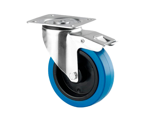 Santosom Hardware Self returning castor Ø100mm w/ brake