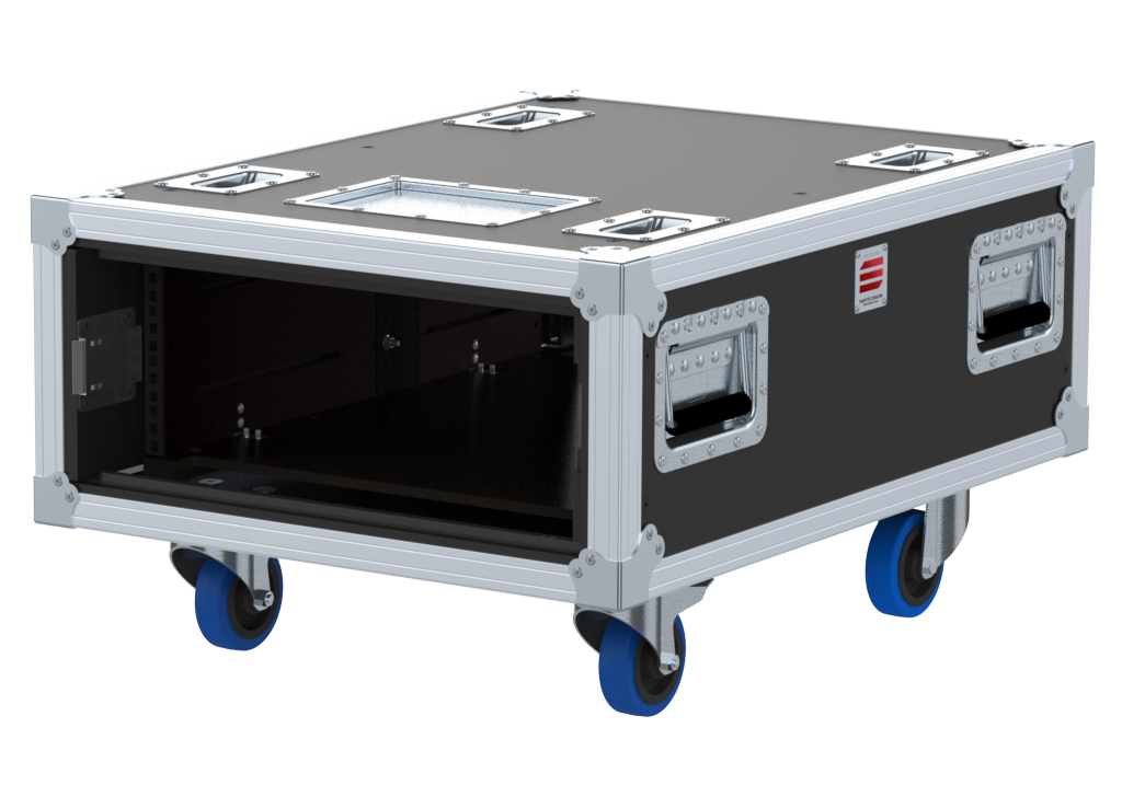 SANTOSOM 19" Rack Side Sliding, 4U 640-BRR