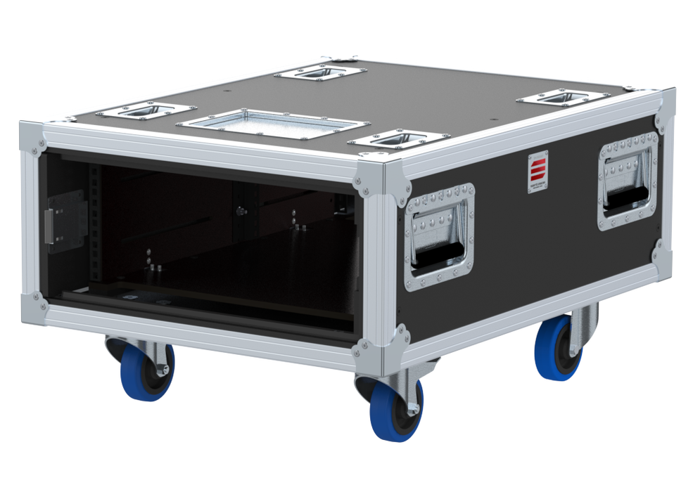 SANTOSOM 19" Rack Side Sliding, 4U 640-BRR