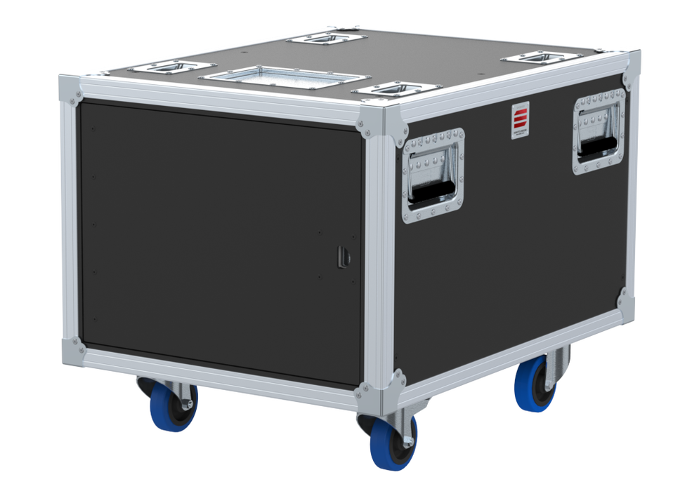 SANTOSOM 19" Rack Side Sliding, 8U 640-BRR