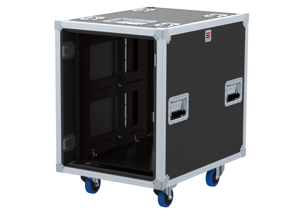 SANTOSOM 19" Rack Side Sliding, 14U 510-BRR