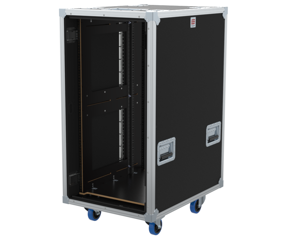 Santosom 19" Rack Side Sliding, 22U 640-BRR