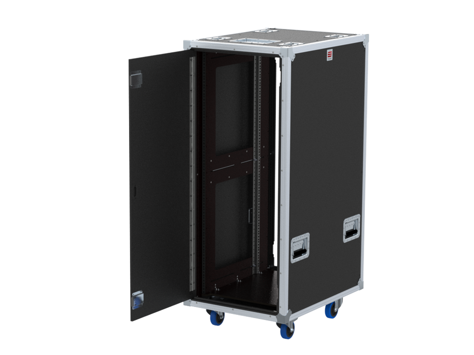 SANTOSOM 19" Rack Side Sliding, 28U 660-BRR