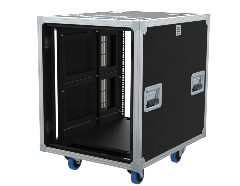 Santosom 19" Rack Side Sliding, 14U 640-ARR w/ light