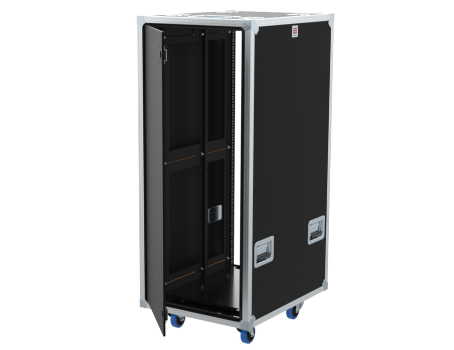 SANTOSOM 19" Rack Side Sliding, 30U 640-ARR w/ light