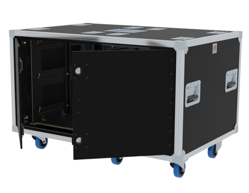 Santosom Rack Double Side Sliding-Rack, 12+12U 640-ARS