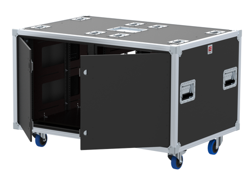Santosom Rack Double Side Sliding-Rack, 14+14U 640-ARS
