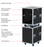 Santosom Rack Top Sliding, 6U 660-ARR