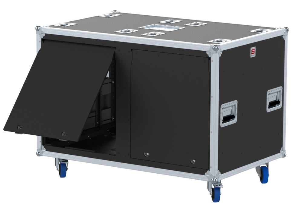 SANTOSOM Rack Top Sliding Double, 12+12U 660-ARR