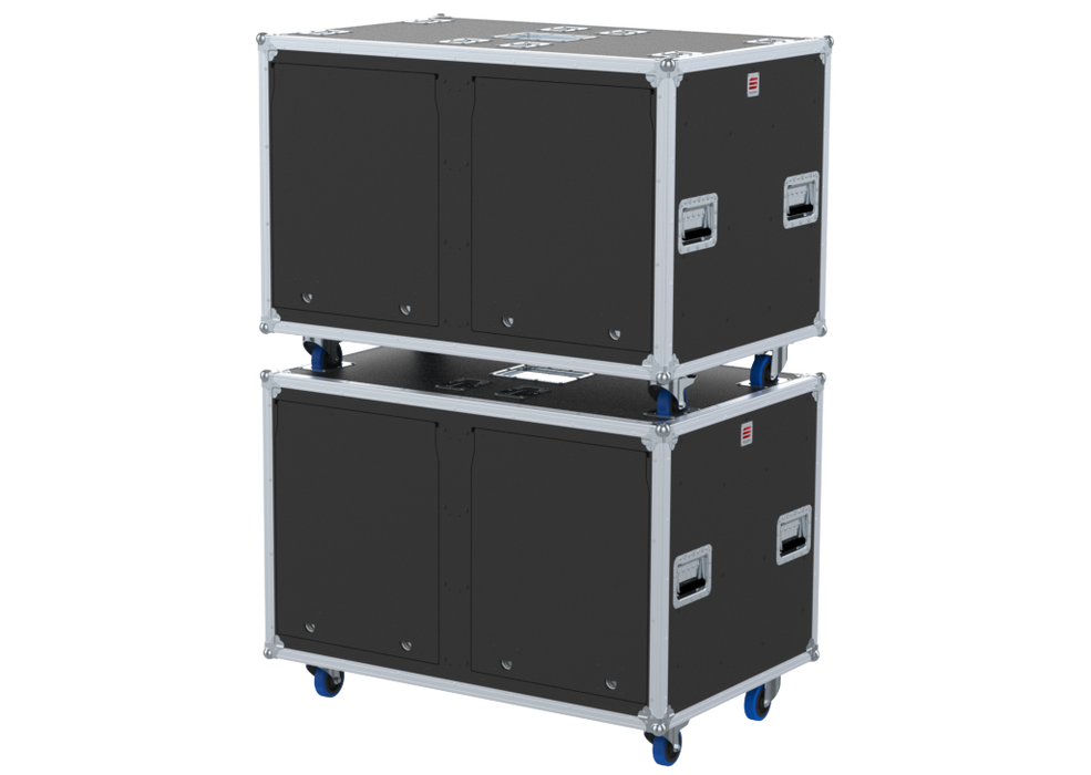 SANTOSOM Rack Top Sliding Double, 12+12U 660-ARR