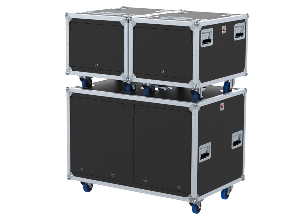 SANTOSOM Rack Top Sliding Double, 12+12U 660-ARR