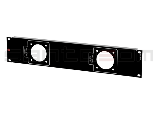 Santosom Rack Panel For StageBox 2U, 2 LK150