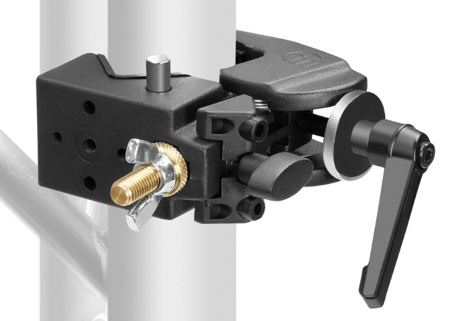 Adam Hall Universal Hook Clamp With Toggle BlackAndWith Bolt SS018