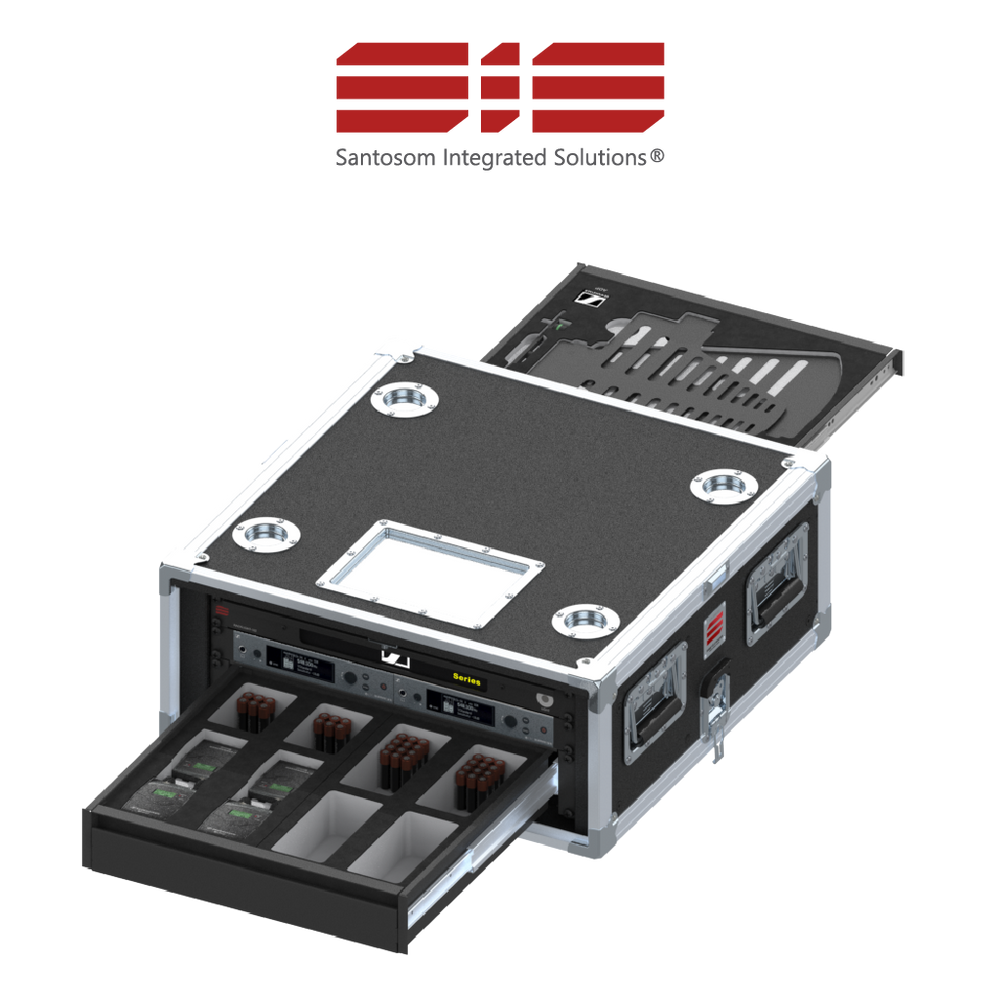 Santosom Integrated Solutions® (SIS) for Wireless IEM, 2 CH, SENNHEISER (UK)