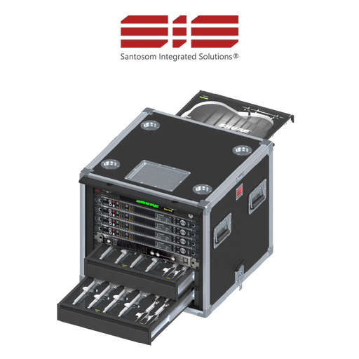 Santosom Integrated Solutions® (SIS) for Wireless Microphones, 8 CH, SHURE (US)