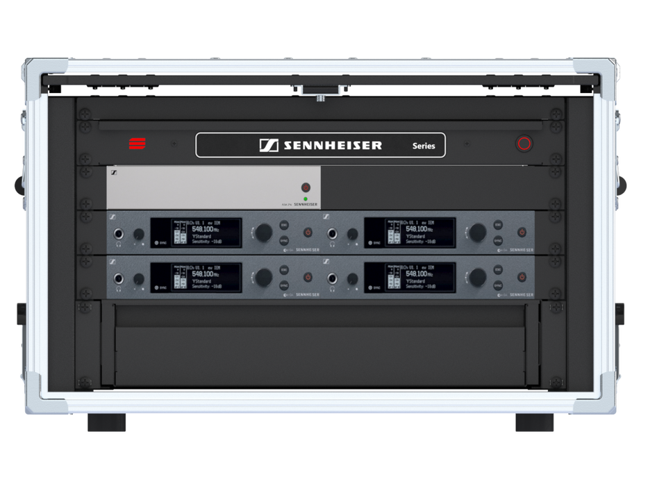 Santosom Integrated Solutions® (SIS) for Wireless IEM, 4 CH, SENNHEISER (US)