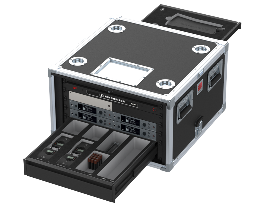 Santosom Integrated Solutions® (SIS) for Wireless IEM, 4 CH, SENNHEISER (US)