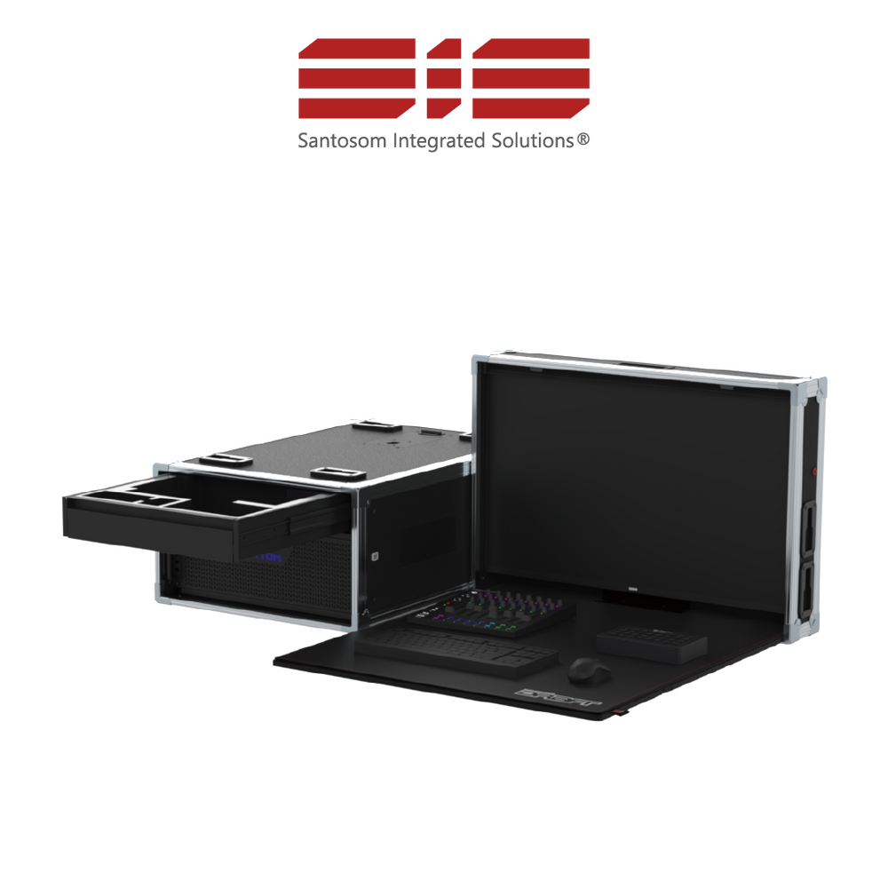 Santosom Integrated Solutions® (SIS) for Video Server Rack