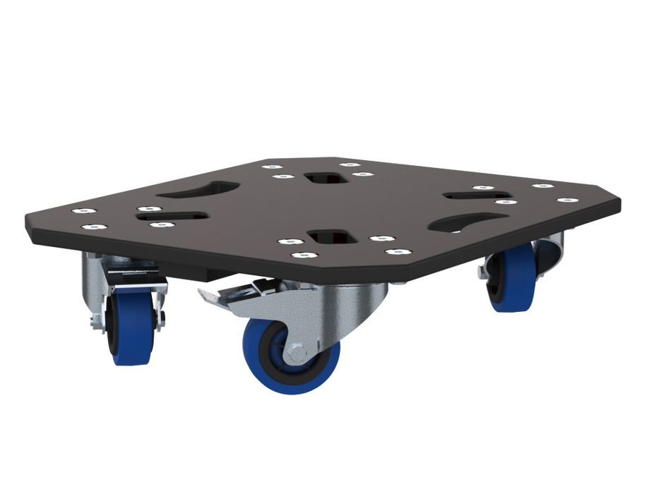 Santosom Caster Board With Wheels, 520x450 mm.