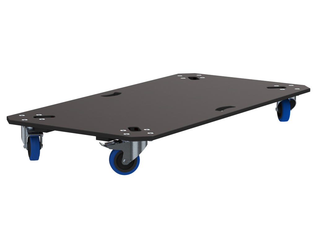 Santosom Caster Board With Wheels, 1200x600 mm.