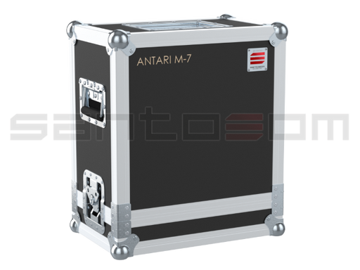 Santosom Flight case, Antari M-7 RGBA