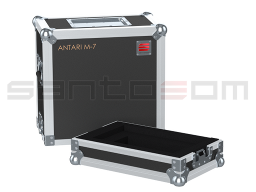 Santosom Flight case, Antari M-7 RGBA