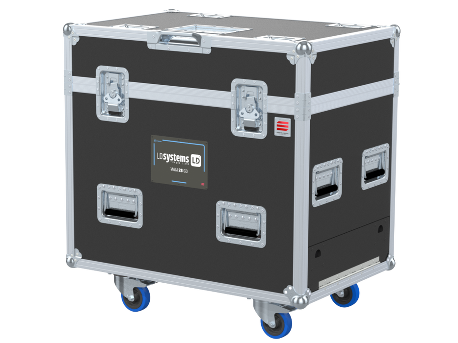 SANTOSOM Cabinet Flight case PRO, 2x LD System Maui 28G3