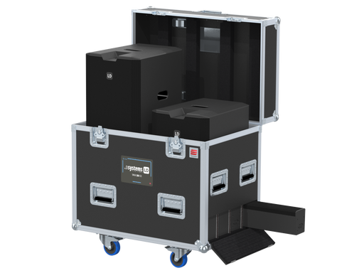 SANTOSOM Cabinet Flight case PRO, 2x LD System Maui 28G3
