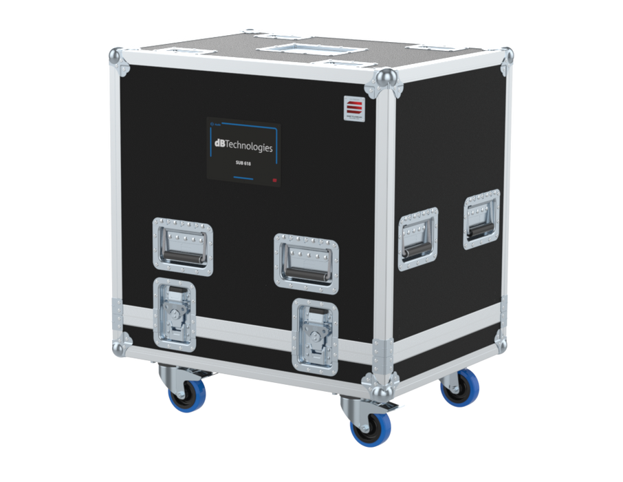 SANTOSOM POINT SOURCE Flight case PRO, DB TECHNOLOGIES SUB 618